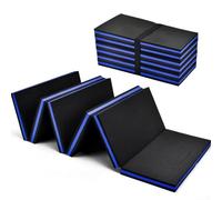 Foldable Mechanics EVA Mat 6-Folds - Lying Down/Kneeling/Sitting - Mechanics EVA Folding Mat - For Home Repairs/Gardening/Flooring Use(Blue)