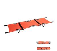 Foldable Medical Emergency Stretcher, Aluminium Foldable Rescue Stretcher, with Heavy Duty Handles, for Hospitals, Sports Venues, Ambulances Gurney