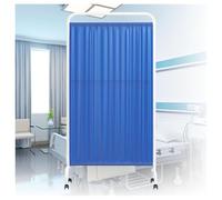 Foldable Medical Screen - 1-4 Panel Free Standing Room Partition Privacy Separator, Room Divider Screen With Metal Frame, Mobile Medical Privacy Screen Room Divider(C,2-Panel)