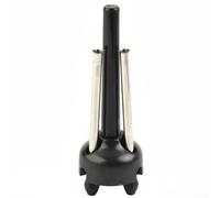Foldable Metal Flute Stand Compact Clarinet Oboe Holder Tripod Rack