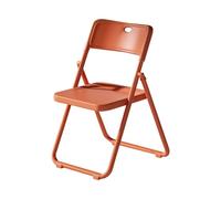 Foldable Metal Garden Chair - Lightweight Indoor Folding Chair for Parties, Weddings, Events, Offices - Portable Stool