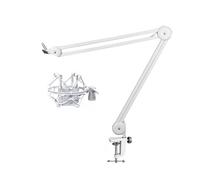 Foldable Mic Boom All Metal Microphone Arm Stand Holder With/without Shockproof Mount For Podcasters And Streamers Adjustable Microphone Mount