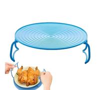 Foldable Microwave Tray - Heat and Service Tray, Col Plate Stacker|Food Splatter Cover with Microwave , Carry Tray with Handles
