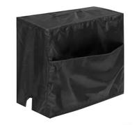 Foldable MIG Welder Cover Heavy Duty Waterproof Dust Proof Protector for Welding Machine Storage Bag UV Resistant Polyester Taffeta Sleeve Portable Case(Black)