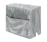Foldable MIG Welder Cover, Protective Water Dust Proof Shield for Welding Machine with Storage Pocket Weather Resistant(Silver)
