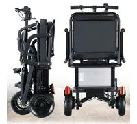 Foldable Mobility Scooter with 120kg Capacity, Lightweight and Portable for Enhanced Mobility