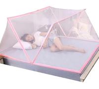 Foldable Mosquito Net for Double Bed - Pop-Up Anti-Mosquito Tent, Portable Bed Canopy, Easy to Install, Ultra-Fine Mesh, Ideal for Bedroom, Camping, Travel