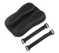 Foldable Motorcycle Gel Seat Cushion, 1.38 Inch Seat Cushion for Driving, Comfortable Fillable Cooling Seat Pad, Breathable Shock Absorption Reduces Motorcycle Gel Seat Pad for Long Rides