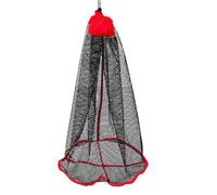 Foldable Net Bait Container - Fish Holder for Caught Fish Compact Storage Box for Fishing Nets | Foldable Floating Fish Basket, Portable Fishing Net Trap, Kayak Fishing Equipment