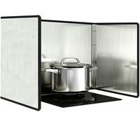 Foldable Non-Stick Splash Guard - Essential Kitchen Protection for Oil Prevention - Perfect for Frying and Cooking Mess-Free