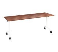 Foldable Office Desk CAVI Dark Brown 180 cm 60 cm