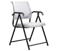 Foldable Office Gaming Computer Desk Chair Breathable Mesh Backrest,Ergonomic Chair Triangular Stable Structure,Comfy Tall Chair,for Study,Working,Executive,living,bedroom,hotel,Play (Gray)