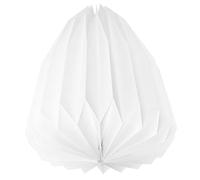 Foldable Origami Paper Lamp Cover White Round Shade | Paper and Iron Build, Minimalist Contemporary Style, Suitable for Homes and Hotels, Fine Workmanship