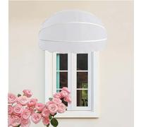 Foldable Outdoor Awning - Galvanized Aluminum Frame Sun Protection Canopy for Decks Balconies Patios & Porches - Color-8 130CM Weather-Resistant Shade Solution