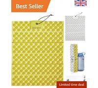 Foldable Outdoor Seat Cushion with Insulating Foam - Perfect for Camping