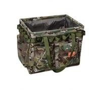 Foldable Outdoor Storage Container With Sturdy Oxford Cloth And Plywood Bottom Utility Tote With Side Pockets And Hanging Loops Suitable, color to 4