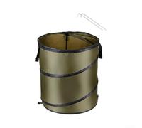Foldable Outdoor Trash Can 34x40cm Oxford Cloth Sturdy Handles | Lightweight design for camping picnics gardening Easy to clean fabric Resists tears and UV exposure