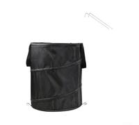 Foldable Outdoor Trash Can 34x40cm Portable Oxford Cloth Sturdy | Collapsible and lightweight structure robust oxford fabric easy to clean for ideal for camping gardening laundry storage