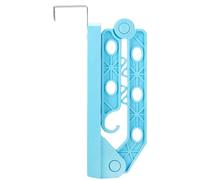 Foldable Over Door Hook - 15x23x22cm Metal Hanging Scratch, Wall Organizer, Compact Folding Design with Rounded Corners | Multi-purpose Towel Holder