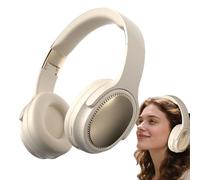 Foldable Over Ear Headphones - Comfortable Skin-Friendly Cushions, Fast Charging Wireless Headset, Resilient Audio Accessory, Special Personal Audio Gear | Reliable Listening Device For Women, Men