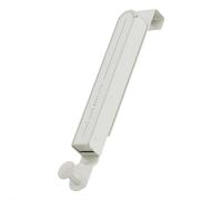 Foldable Over The Door Drying Rack & Hooks - Portable Towel Hanger for Coats, Clothes, Laundry, Bathroom, Bedroom, Travel - Space-Saving Organizer (White Sticky style)