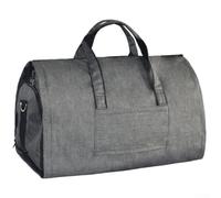 Foldable Oxford Garment Bag 56cm Water-Resistant Spacious Design | Made of Oxford fabric in black or gray Multiple carry options for travel or business trips Large interior to keep