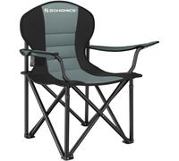 Foldable Padded Camping Chair - Green / 1 x Camping Chair and 1 x Carry Bag