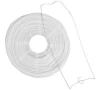 Foldable Paper Lantern Lampshade, 35cm White DIY Hanging Shade