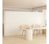 Foldable Paper Room Divider - Portable Adjustable Privacy Partition Wall for Commercial Use Retail Displays Office Decor & Window Showcase (H2.2m * L2m)