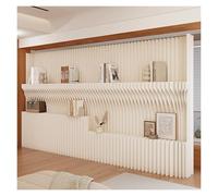 Foldable Paper Room Divider Screen, Folding Wall Divider, Portable Room Separation, Privacy Screens, Partition Wall, For Home/Office/Shopping Mall/Exhibition(H180xL200-250cm)