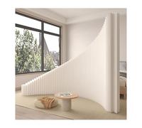 Foldable Paper Room Divider Screen, Portable Adjustable Partition Wall, Creative Folding Screen for Office Studio Dorm Retail Spaces