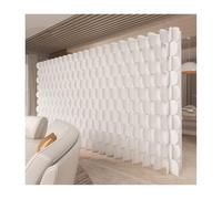 Foldable Paper Room Divider Screen, Portable Telescopic Partition Wall for Home Office Dorm Decor, 160x400-500cm