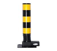 Foldable Parking Barrier - Secure Lockable Bollard for Private Driveways and Car Parks