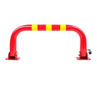 Foldable Parking Bollard with U-Shape Design for Secure Vehicle Protection