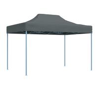 Foldable Party Tent Pop-Up with 4 Sidewalls Patio Gazebo Canopy Shelter vidaXL
