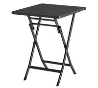 Foldable Patio TableRound/Square Garden Bistro Table Perfect for Indoor & Outdoor Use Simple Design SpaceSaving Lightweight Versatile Dining Solution