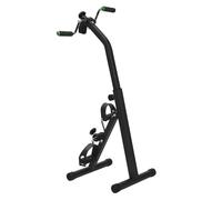 Foldable Pedal Exerciser for Seniors Rehabilitation, Under Desk Exercise Bike with LCD Monitor, Adjustable Resistance, Wide Anti-Slip Pedals, Portable Home Gym for Arm & Leg Physical Therapy