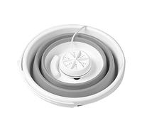 Foldable Personal Rotating Turbines Washer For W/Foldable Tub USB Laundry Tub For Camping Apartments Dorms Travel Washer