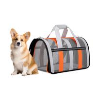Foldable Pet Bag, Foldable Pet Bag for Cats, Unique Zipper Design, Pet Carrier for Travel, Driving, Flying and Visiting the Vet for Long Time