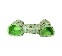 Foldable Pet Cave Bed Tunnel Nest for Chinchillas Gerbils Soft Warm Locking Sleeping Tunnel Accommodation for Small Animals
