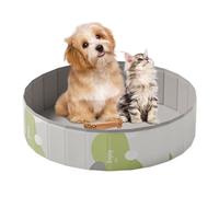 Foldable Pet Pool,Pet Pools For Large Dogs - PVC Foldable Stock Tank Non-Inflatable For Baby Bath Play -Outdoor Indoor Camping Park -Backyard