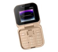 Foldable Phone for Seniors - Rechargeable Clamshell Mobile with 128×160 Display | User-Friendly, Portable, and Multifunctional | Perfect for Easy Communication, Video, and Music the