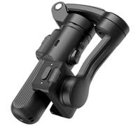 Foldable Phone Stabilizer AI Auto Trackings Fill Light Builts In Clip Lapel Mics For Travel Outdoor Vlog Orthogonal Phone Stabilizer