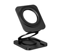 Foldable Phone Stand - 180-Degree Rotatable Desk Mount for Vehicles, Anti-Slip Grip with Stable Positioning, Versatile Holder for Gym Workouts, Selfie Shots, Travel Convenience, Truck Dashboard