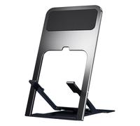 Foldable Phone Stand, Adjustable Height of Phone Holder, Non-Slip Silicone Tablet Stand, Multi-Angle Viewing Dock, Smartphone Cradle for Desk, Bed, Office and Re