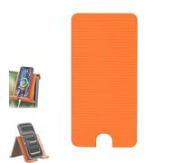 Foldable Phone Stand,Flexible Silicone Phone Stand,Featuring A Flexible Design, It Is An Essential Item For Use At Home, In The Office, Or While Traveling (Orange)
