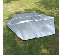 Foldable picnic blanket Aluminum Foil Sleeping Mattress Mat Pad Hexagonal Camping Mat Portable Waterproof for Outdoor Camping Hiking Travel Picnic(Diameter 260 cm)