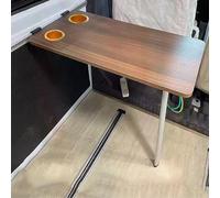 Foldable Picnic Table & Wall Desk - Space-Saving Fold Down Table for Campervans & Motorhomes - Easy Install Wall Table Kit for Outdoor Adventures