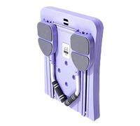 Foldable Pilates Board - Portable Purpose Fitness Training Equipment, Workout | Home Gym Pilates Exercise Board for Women Body Sculpting Ab Training Balance Stretch Fitnes