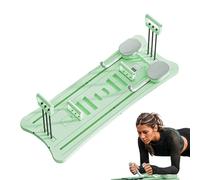 Foldable Pilates Reformer for Home Workout, Multifunctional Abdominal Trainer, Automatic Rebound AbRoller, Pilates Exercise Board for Men & Women